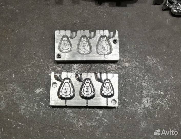 Форма для литья грузил