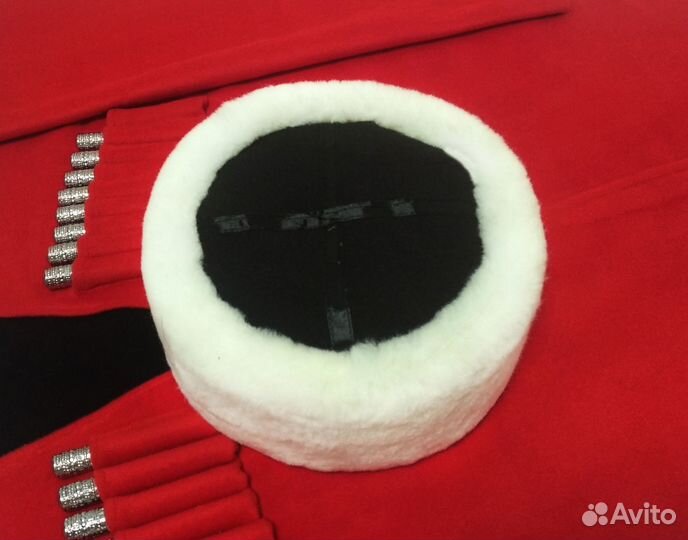 Кубанка из белого мутона Яценко