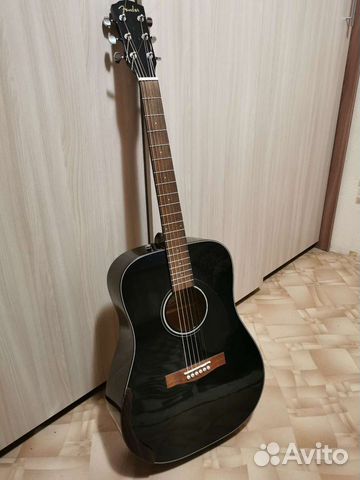 Fender cd-60s black объявление продам