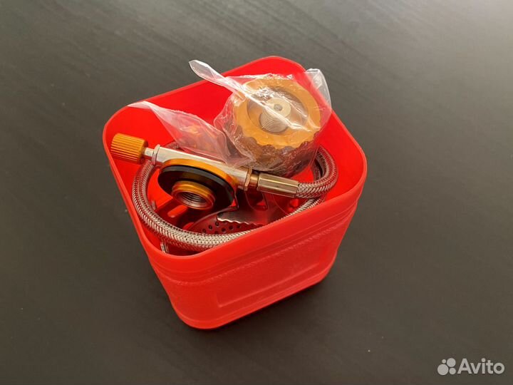 Газовая горелка с переходником (в кейсе)