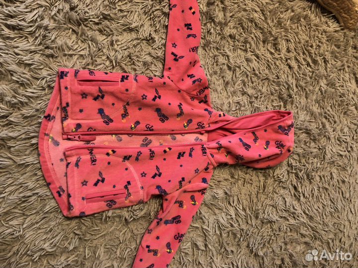 Флисовые толстовки для девочки