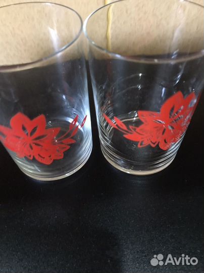 Стаканы стекло СССР для подстаканника