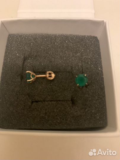 Золотые серьги