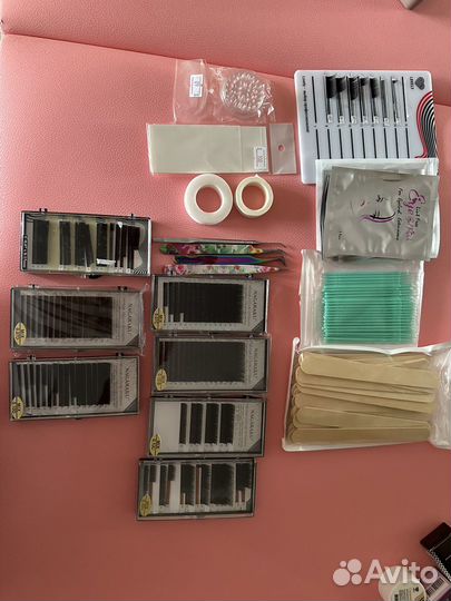 Расходники для наращивания ресниц