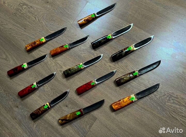 Нож якутский Кованный 110х18ш