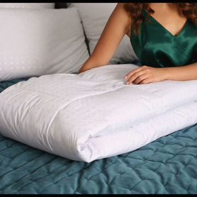 Пуховое одеяло двуспальное