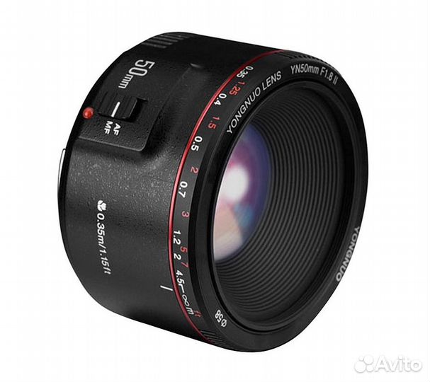 Объектив Yongnuo YN 50mm f/1.8 II Canon EF Standar