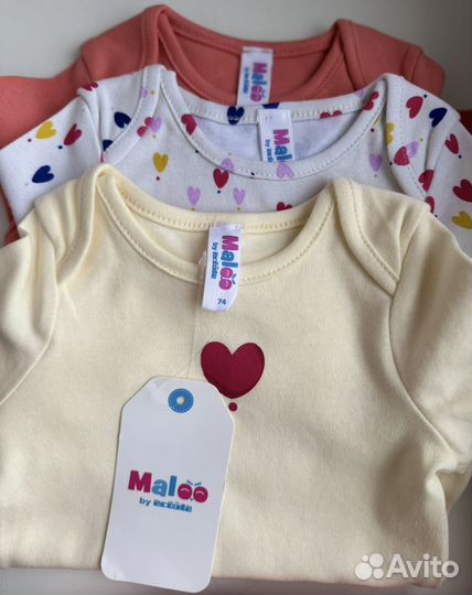 Боди и штанишки для девочки - 6 предметов