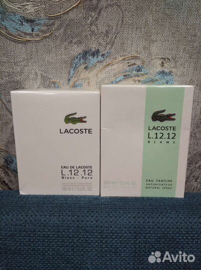 Мужская туалетная вода lacoste 100 мл