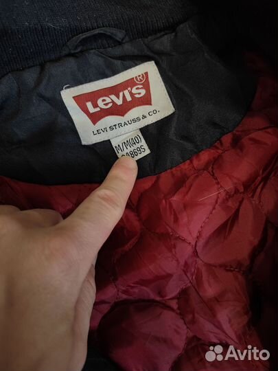 Куртка levis мужская