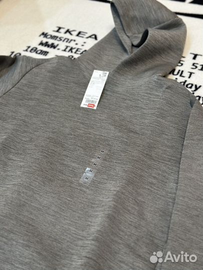 Худи Uniqlo DRY Stretch Hoodie серое