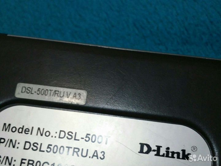 Модем D-Link adsl роутер