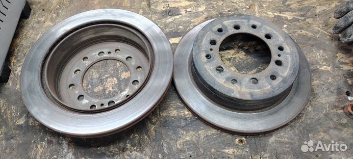 Диски тормозные задние prado 150