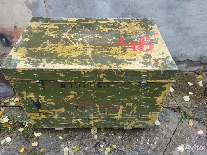 Оружейный ящик деревянный сундук