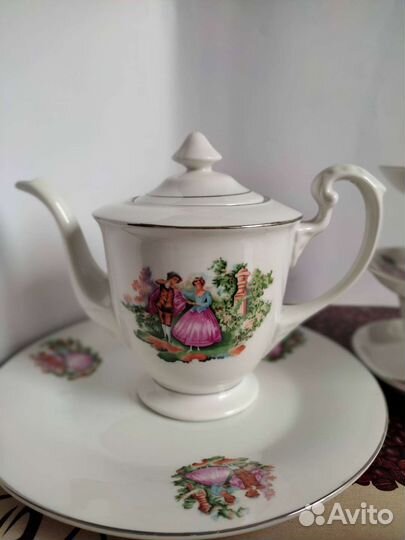 Чайно кофейный сервиз новый