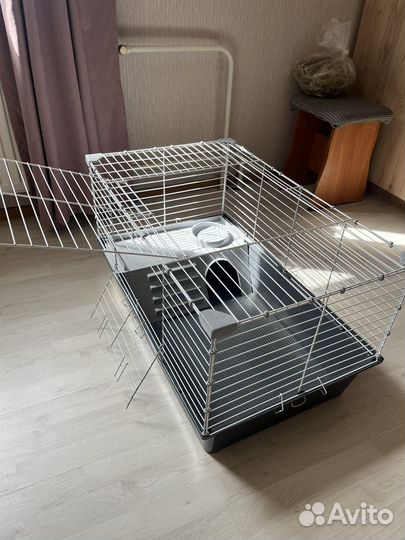 Домик клетка для кроликов и морских свинок