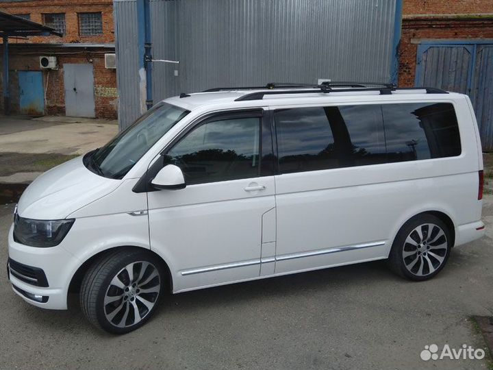 Рейлинги на крышу установка Volkswagen Transporter T5, 4-дв. фургон 2003-2009 CAN VWT5.73.3814