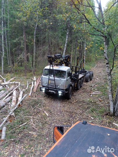Водитель на лесовоз камаз