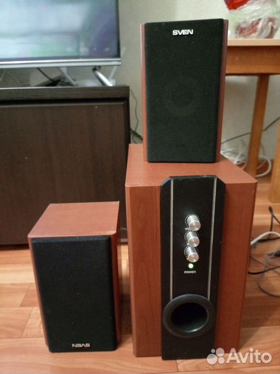 Колонки для компьютера с сабвуфером
