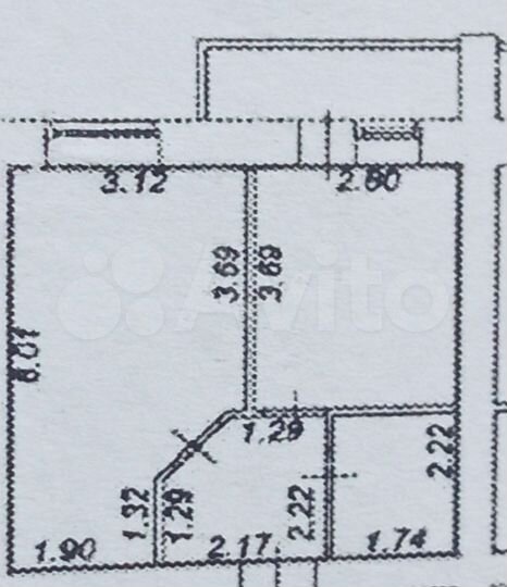 1-к. квартира, 35 м², 10/14 эт.