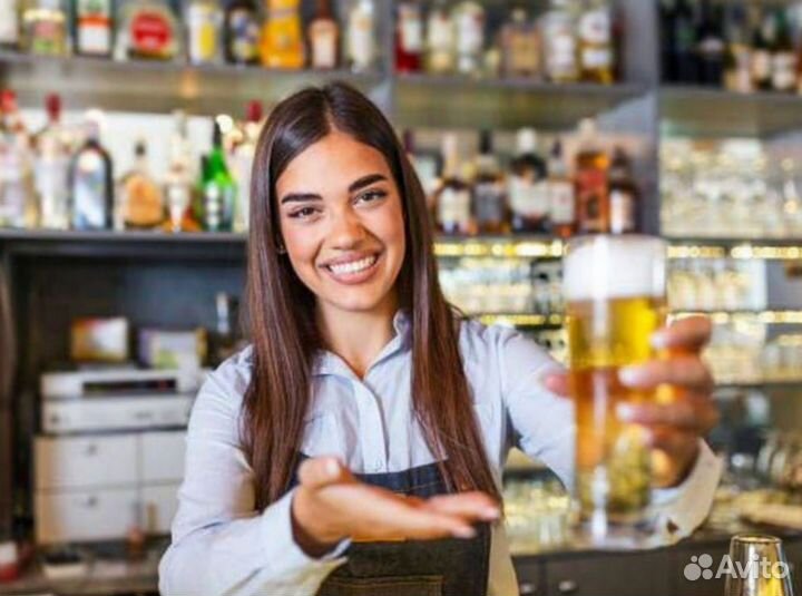 Продавец в магазин разливных напитков