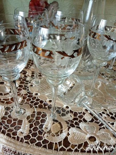Фужеры. Бокалы. Чехия