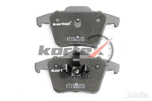 Колодки тормозные дисковые KT1566STD kortex