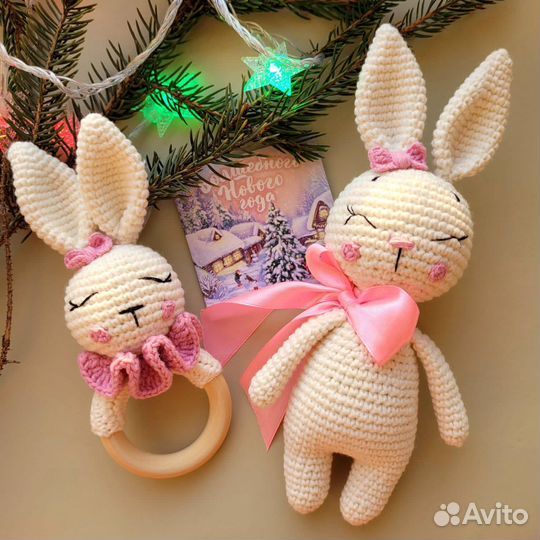 Вязаные игрушки ручной работы