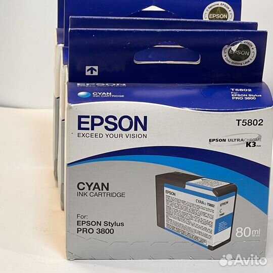 Катридж для принтера epson 3800 3880 T5801.T5809