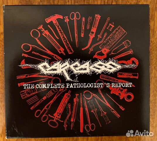 Лимитированный CD бокс Carcass объявление продам
