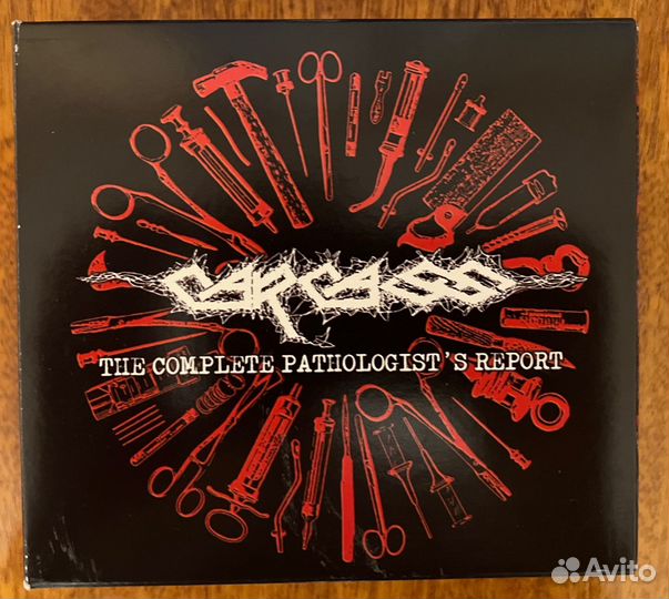 Лимитированный CD бокс Carcass