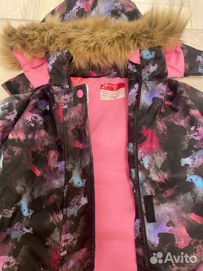 Зимний костюм на девочку 128