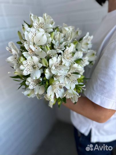 Букет из альстромерий