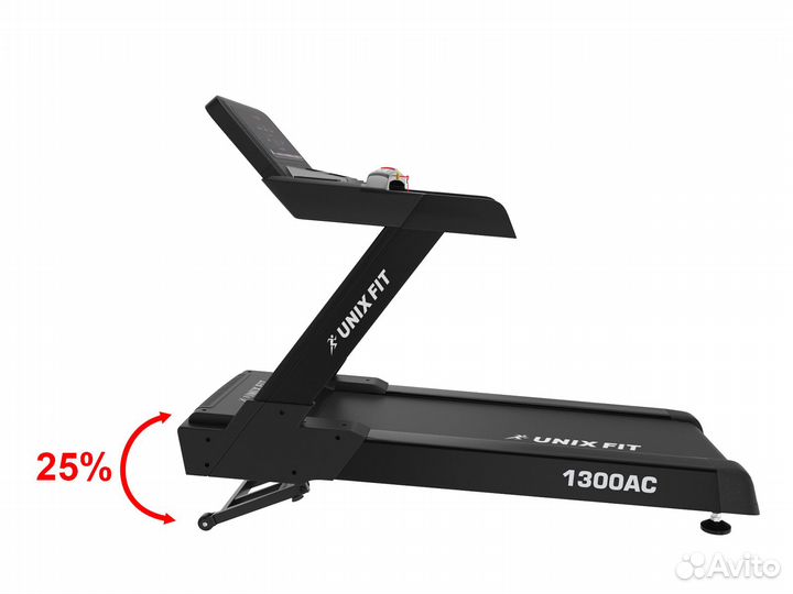 Беговая дорожка профессиональная unix Fit T-1300