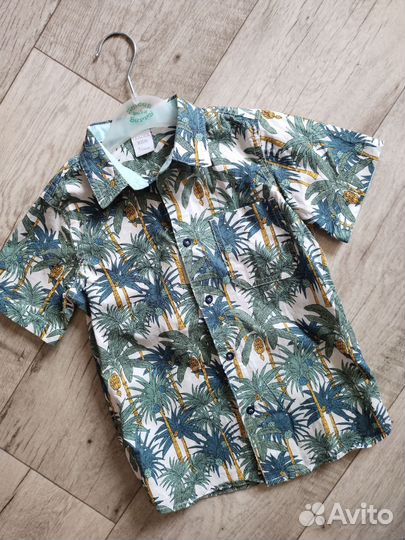 Рубашки на мальчика 110-116