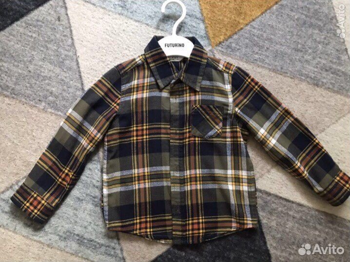 Рубашка для мальчика 92 Gloria Jeans