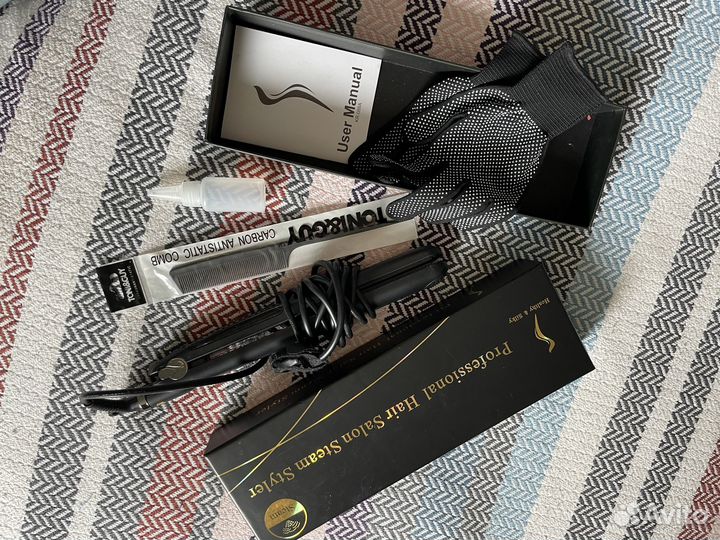 Паровой стайлер утюжок для волос