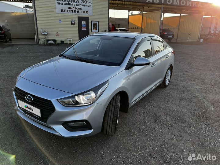 Hyundai Solaris 1.6 AT, 2018, 52 225 км