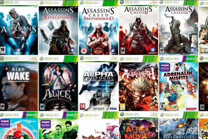 Игры на Xbox 360