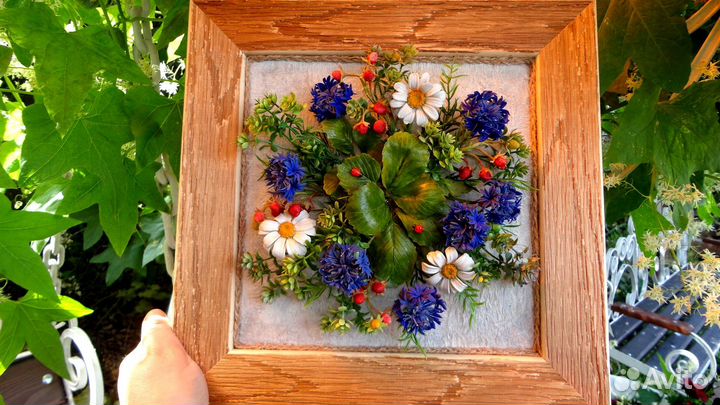 Интерьерная картина, панно ручной работы 