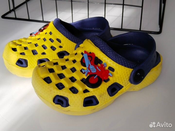 Детские кроксы для бассейна 21 размер