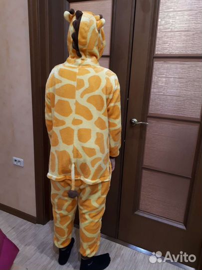 Пижама кигуруми жираф