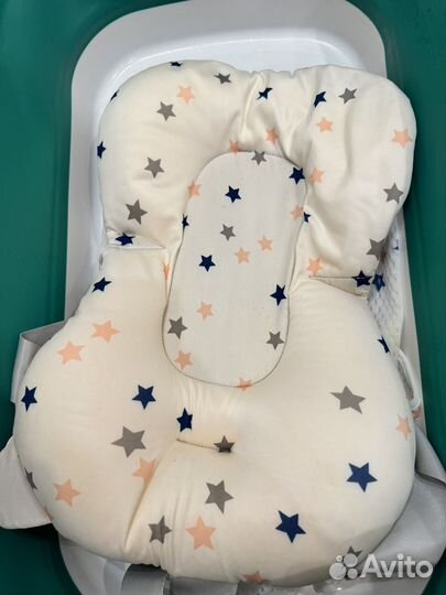 Ванночка для купания с матрасиками и гамаком