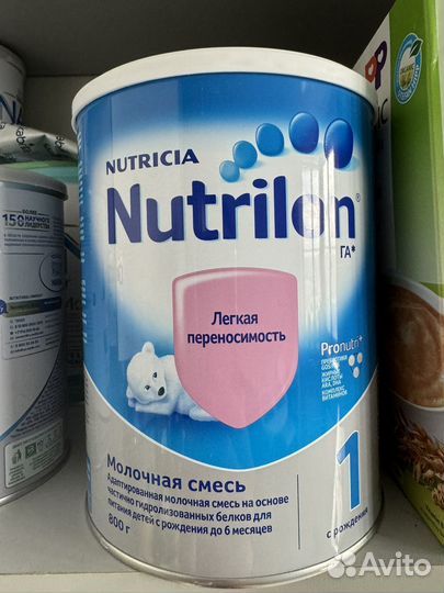 Смесь nutrilon 1 легкая переносимость