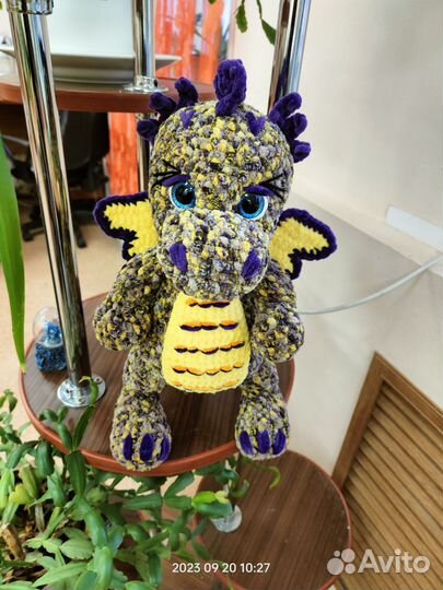 Вязаный Дракончик