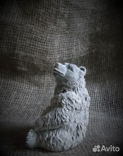 Статуэтка Медведь фигурка из камня