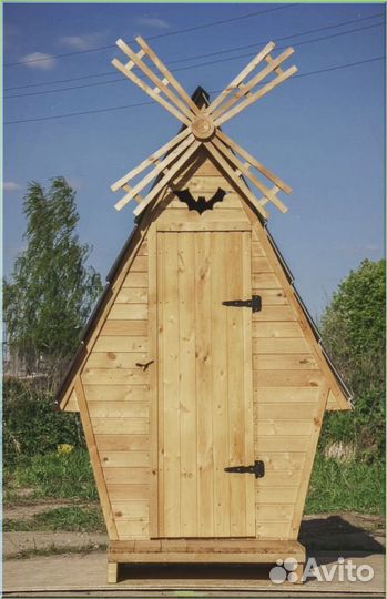 Дачный туалет домик EXV