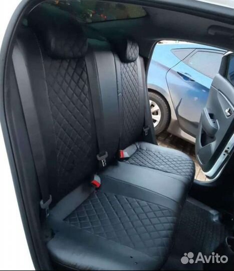 Авто чехлы Hyundai Soliaris Kia Rio