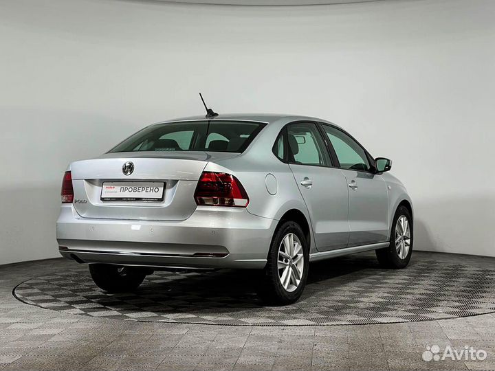 Volkswagen Polo 1.6 МТ, 2017, 140 359 км