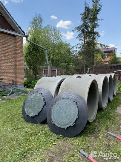 Септик из бетонных колец под ключ